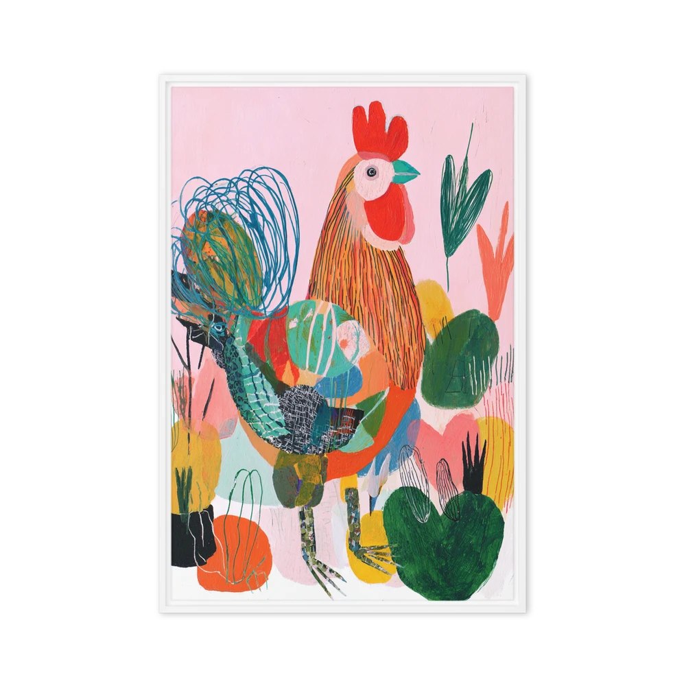Chanticleer's Patchwork | Art Print