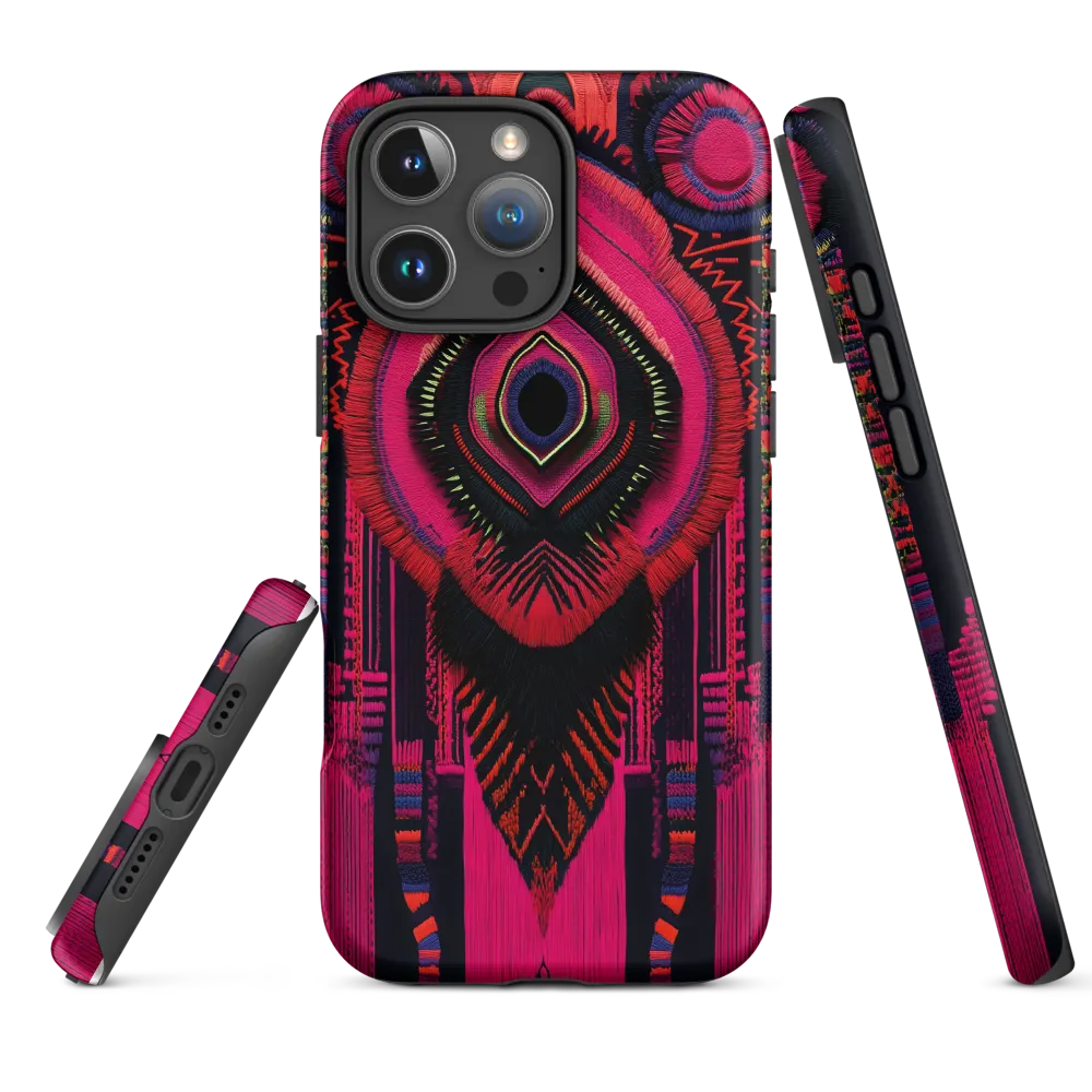 Magenta Sacred Embroidery