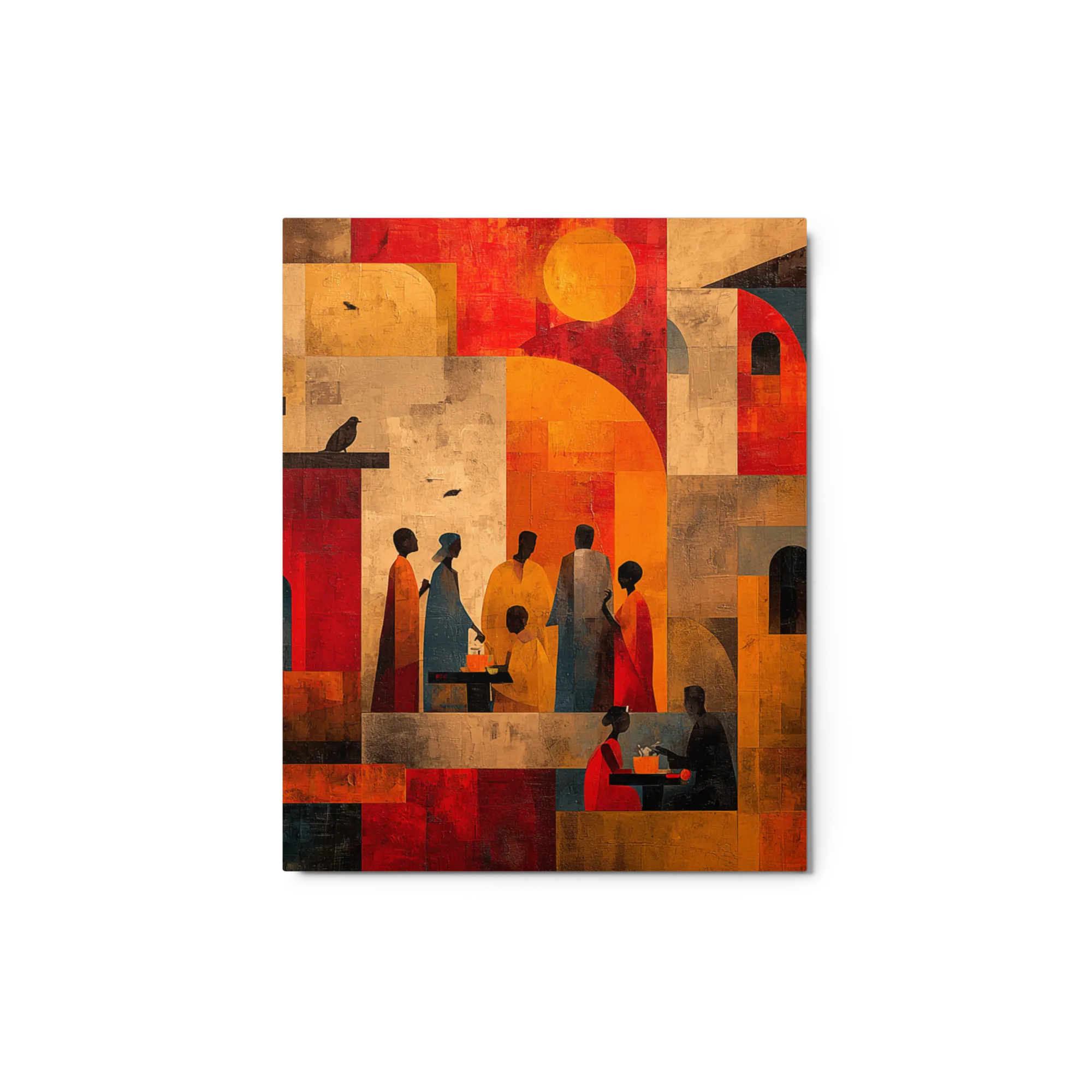 Cubist City Gathering
