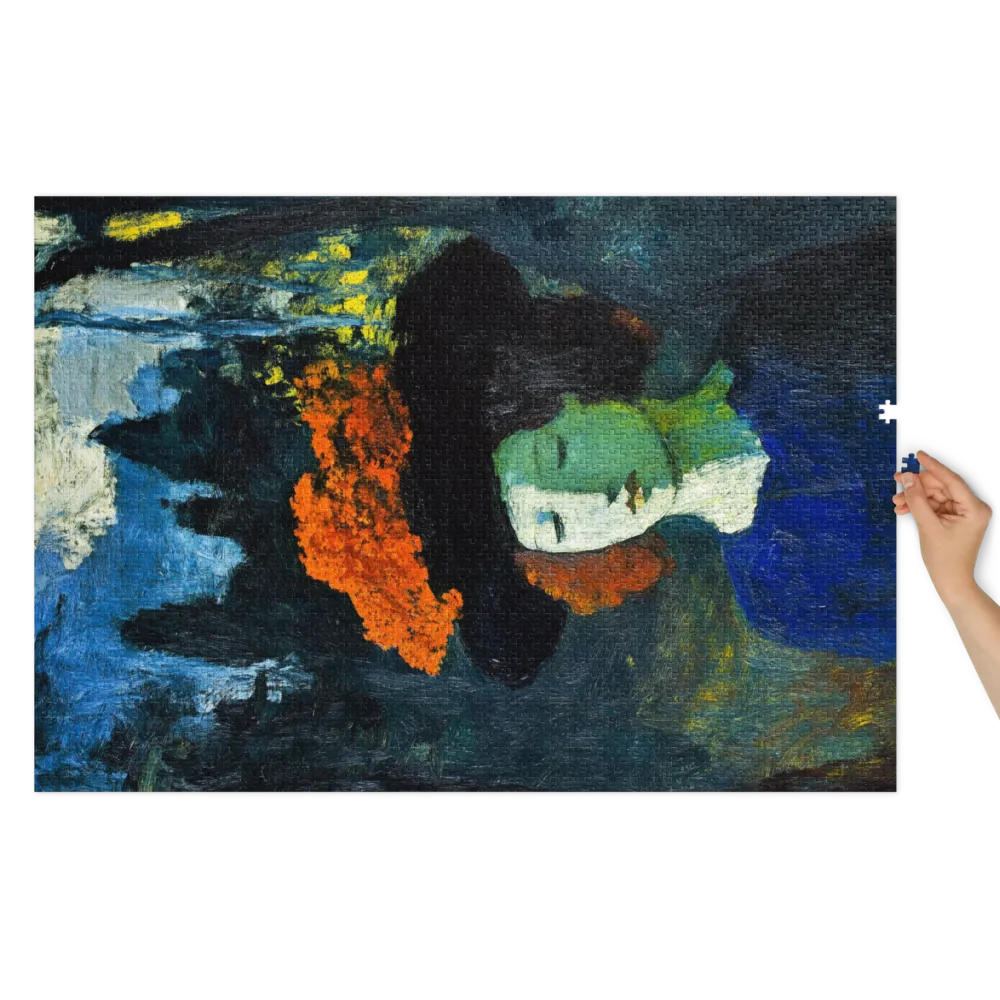 Post-Impressionist Female Portrait | Jigsaw Puzzle (252/520 pieces)