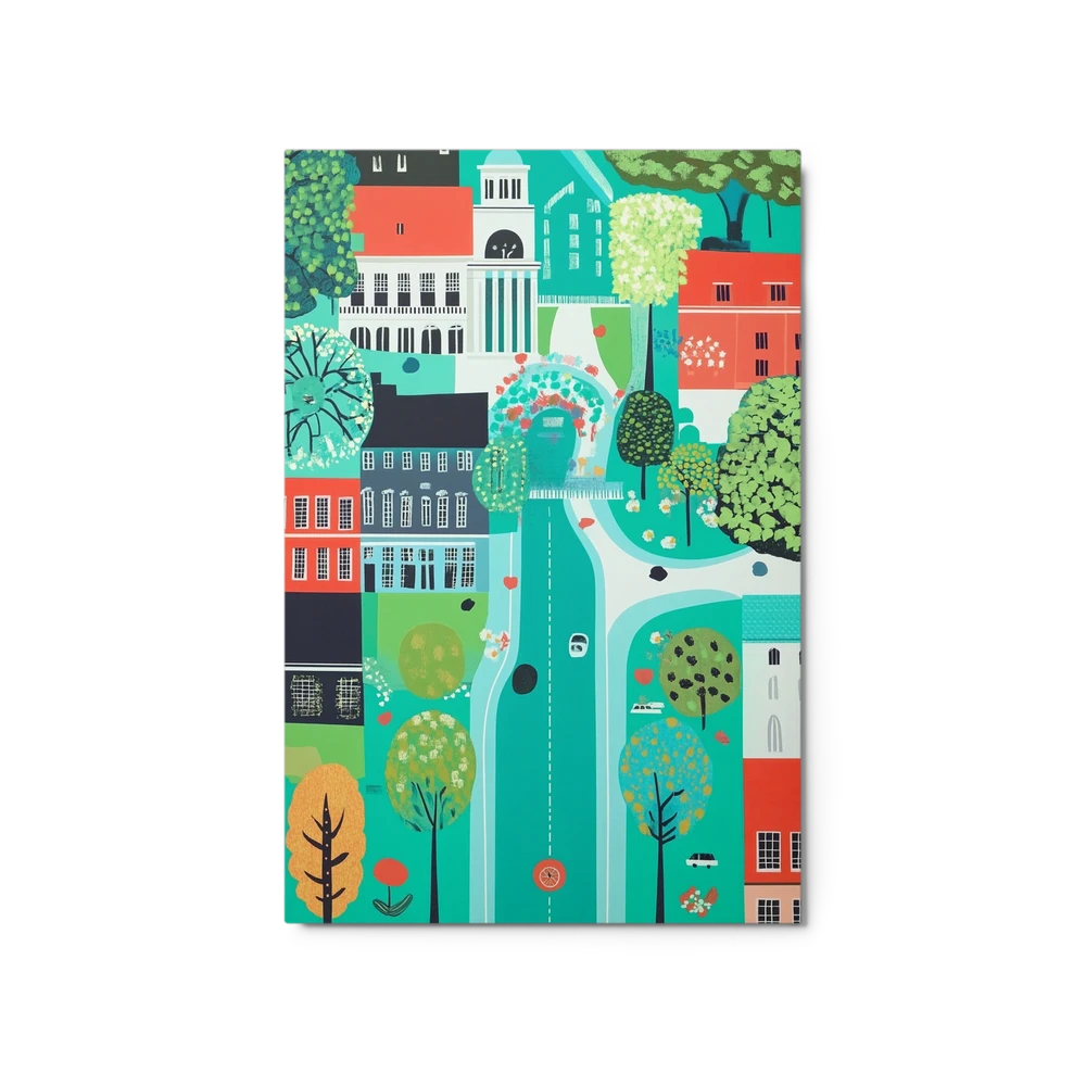Whimsical Cityscape | Art Print