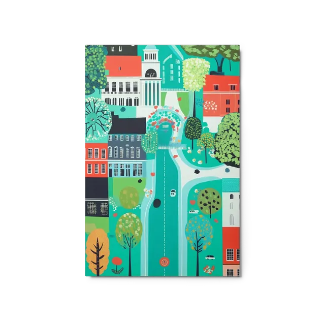 Whimsical Cityscape | Art Print