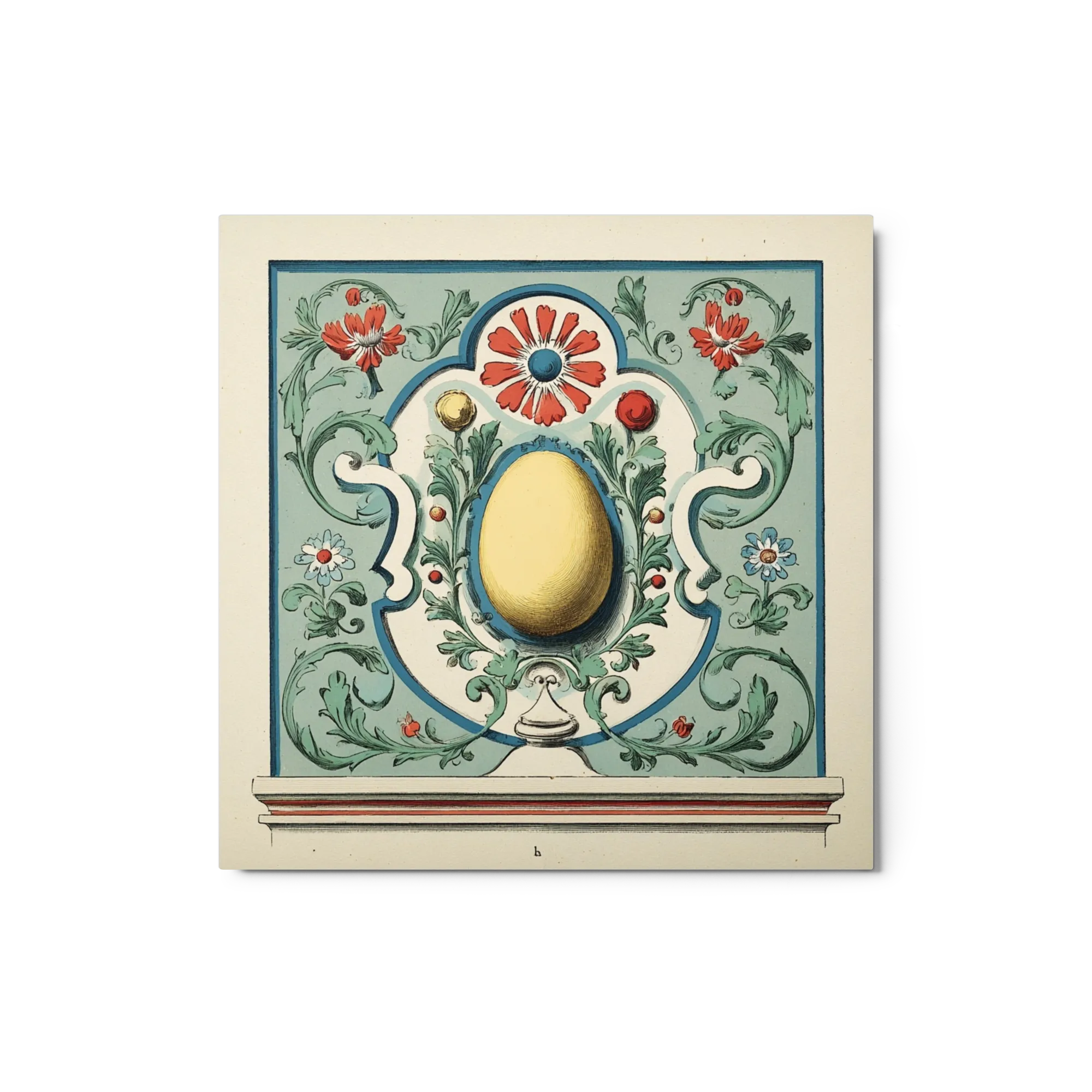 Classical Egg Cartouche