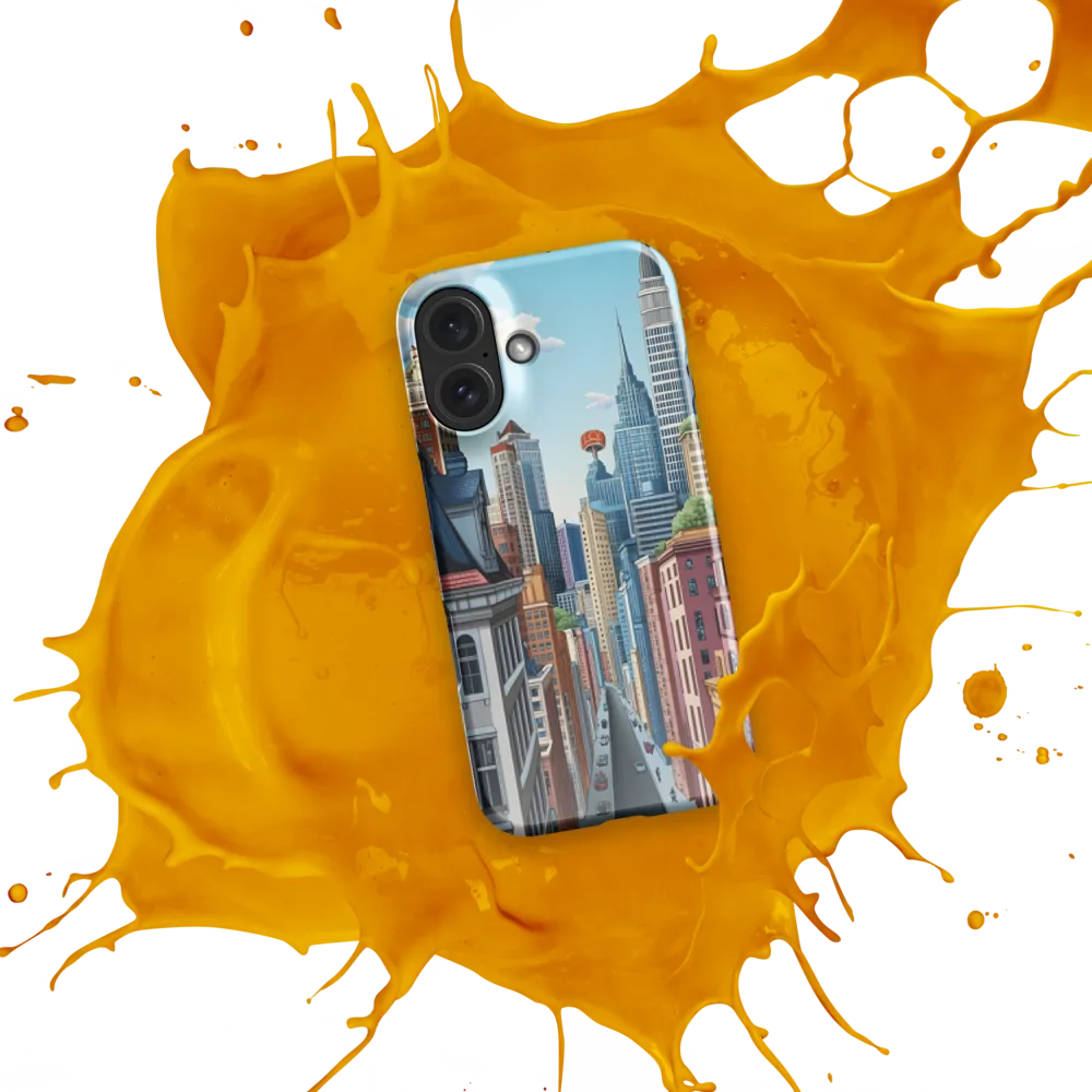 Colorful Cityscape Perspective 
 iPhone 17 Air | MagSafe® Tough Case