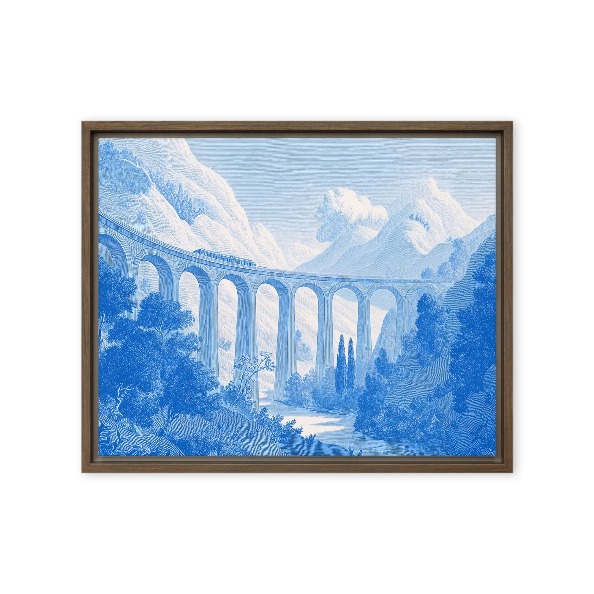 The Mountain Viaduct | Art Print