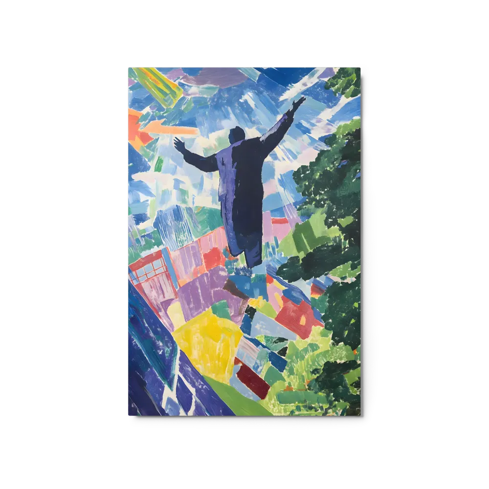 Exultant Figure Landscape | Art Print