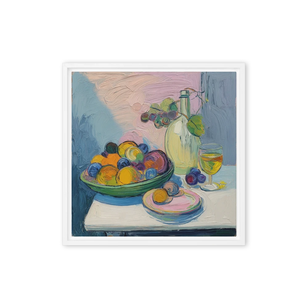 Still Life with Wine and Fruit | Art Print