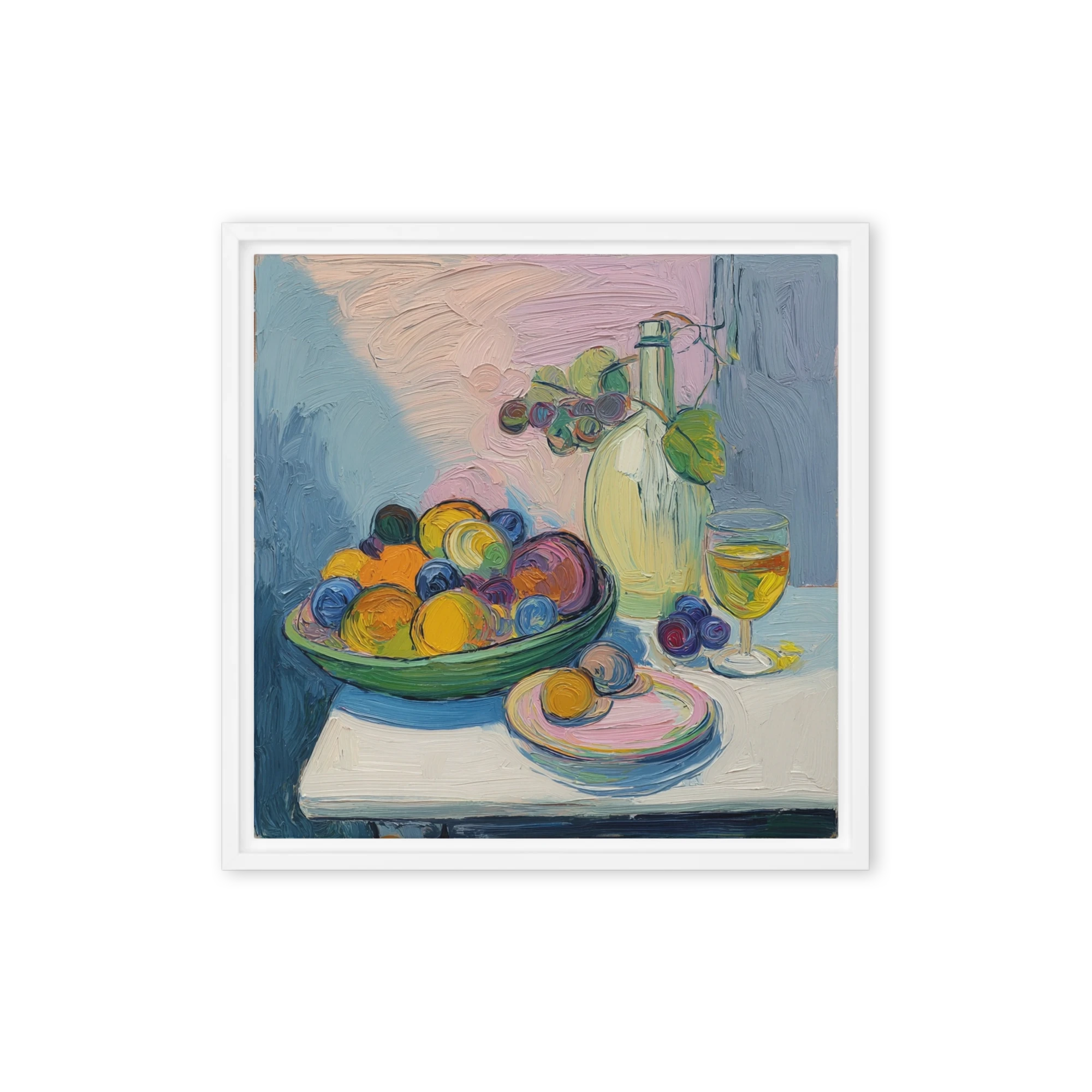 Still Life with Wine and Fruit