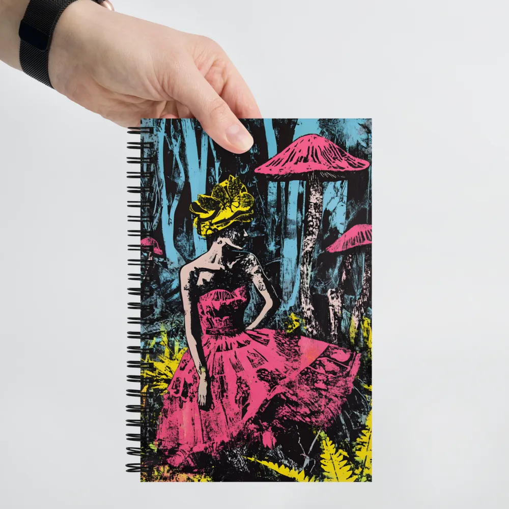 Forest Dream Ballerina 
 Spiral Notebook | 140 pages