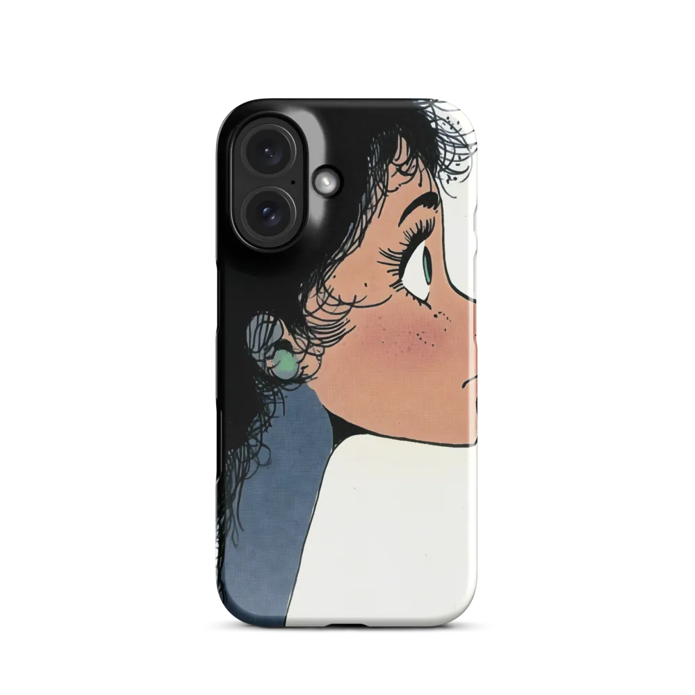 Girl in Profile 
 iPhone 14 Pro | MagSafe® Tough Case | Glossy