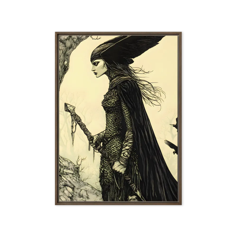 Sentinel of the Ancient Wood 
 Metal Print | 20″x 30″