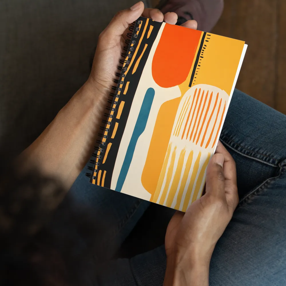 Intersecting Fields 
 Spiral Notebook | 140 pages