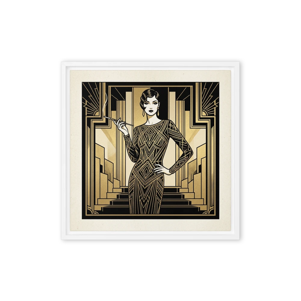 Gatsby Era Elegance | Art Print