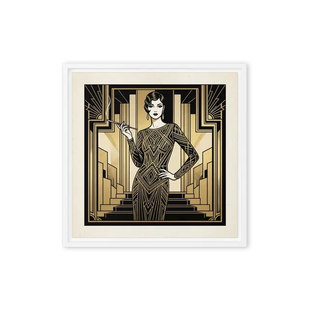 Gatsby Era Elegance | Art Print
