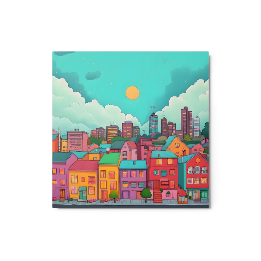 Whimsical Cityscape Dream | Art Print