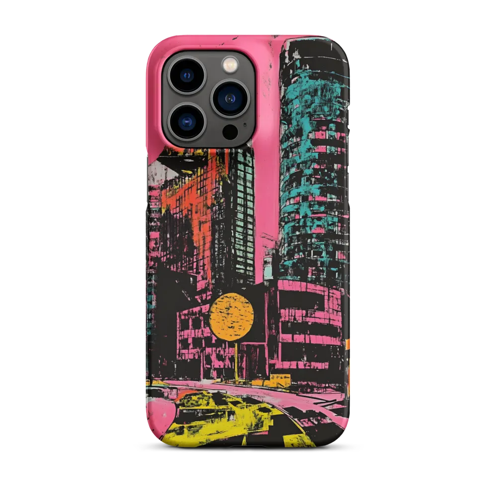 Neon Urban Horizon | Phone Case