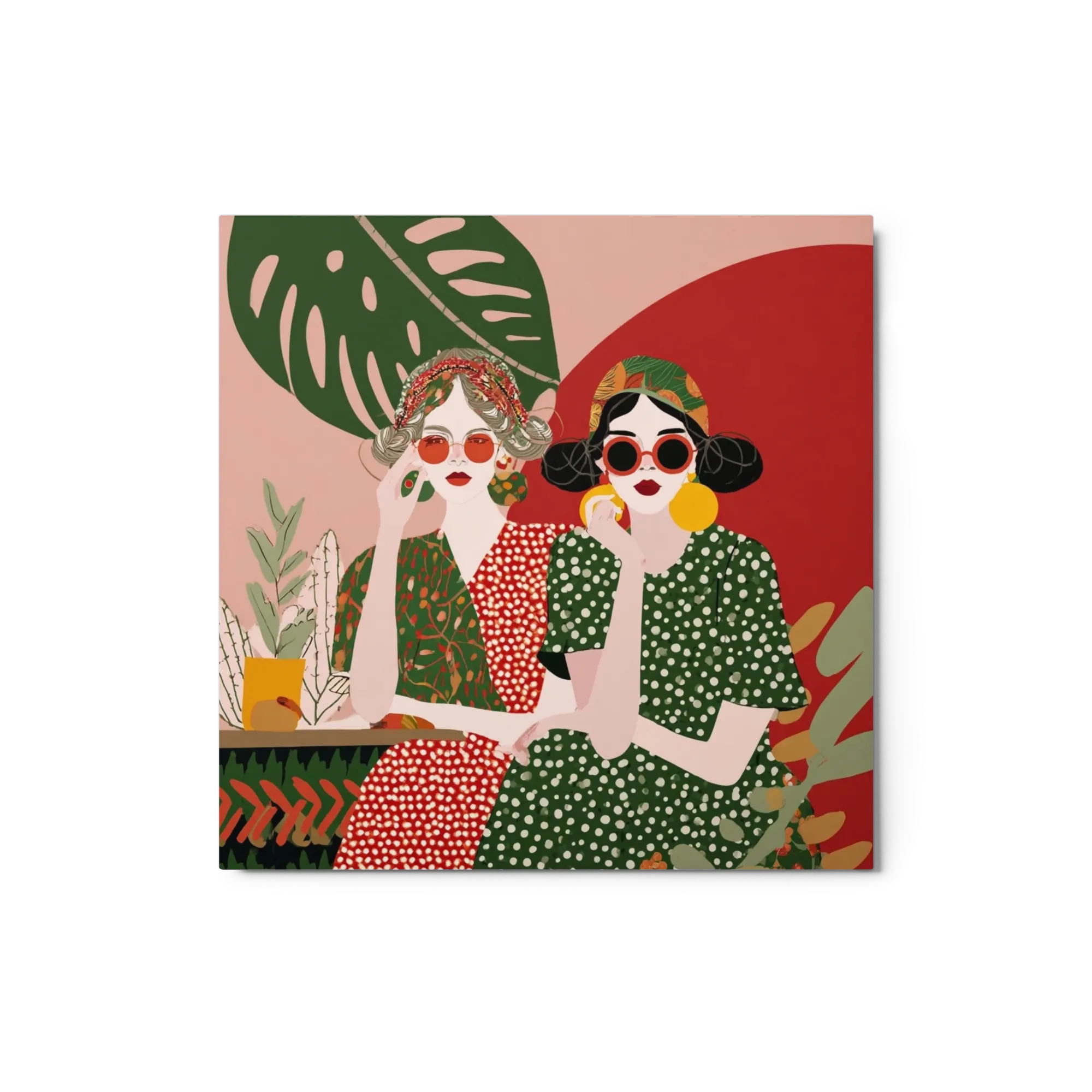Sisters in Polka Dots