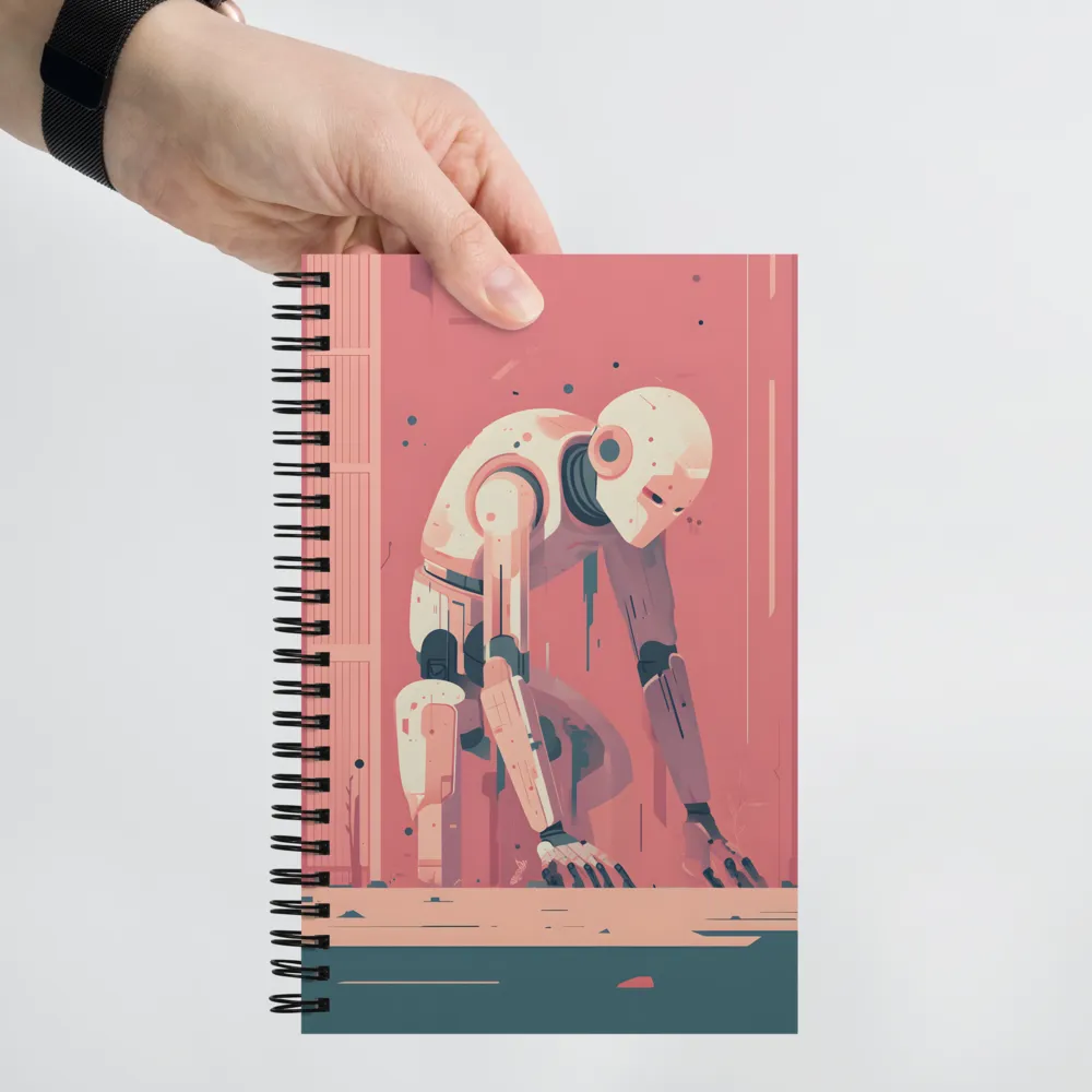The Awakening Android 
 Spiral Notebook | 140 pages