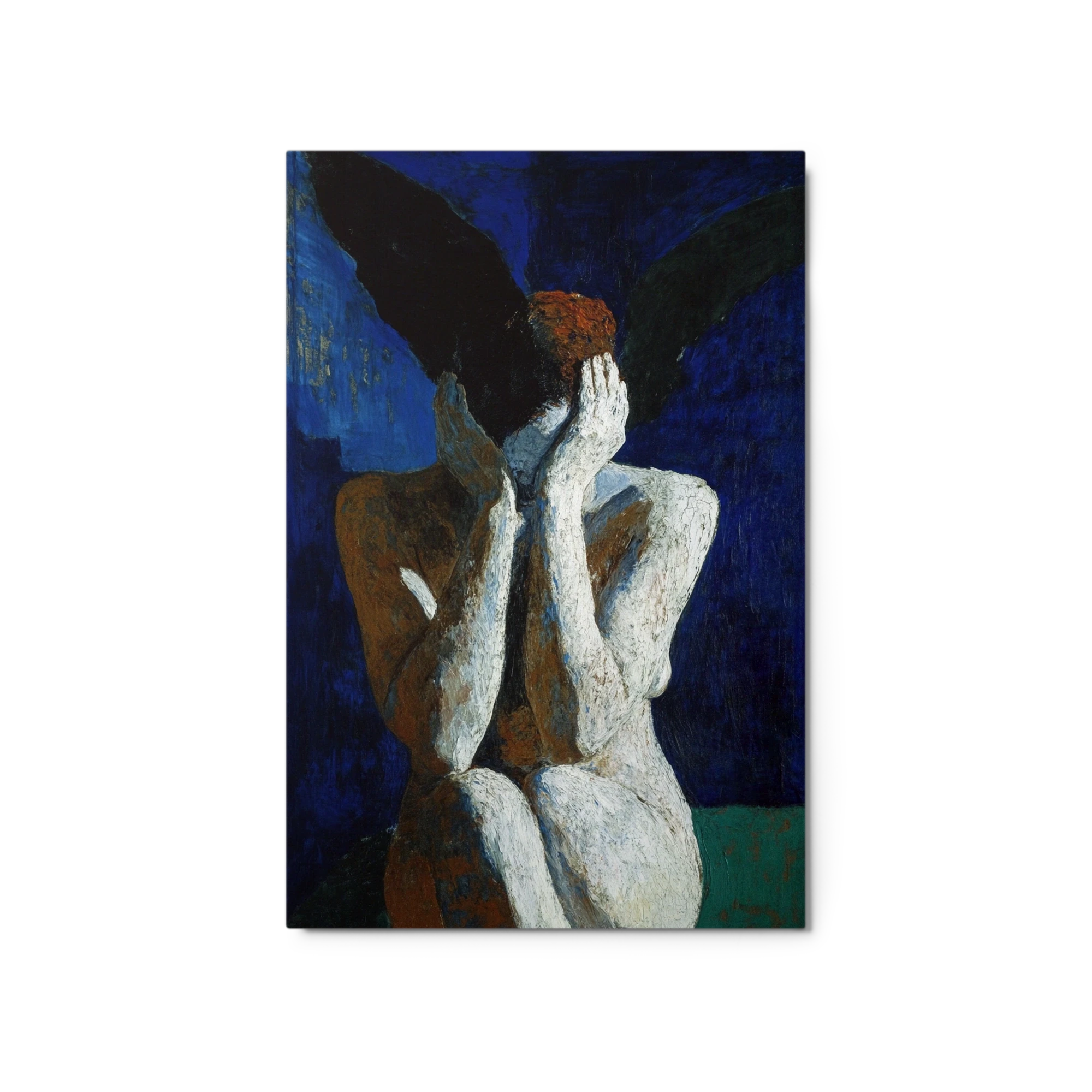 Fallen Angel in Cobalt Blue