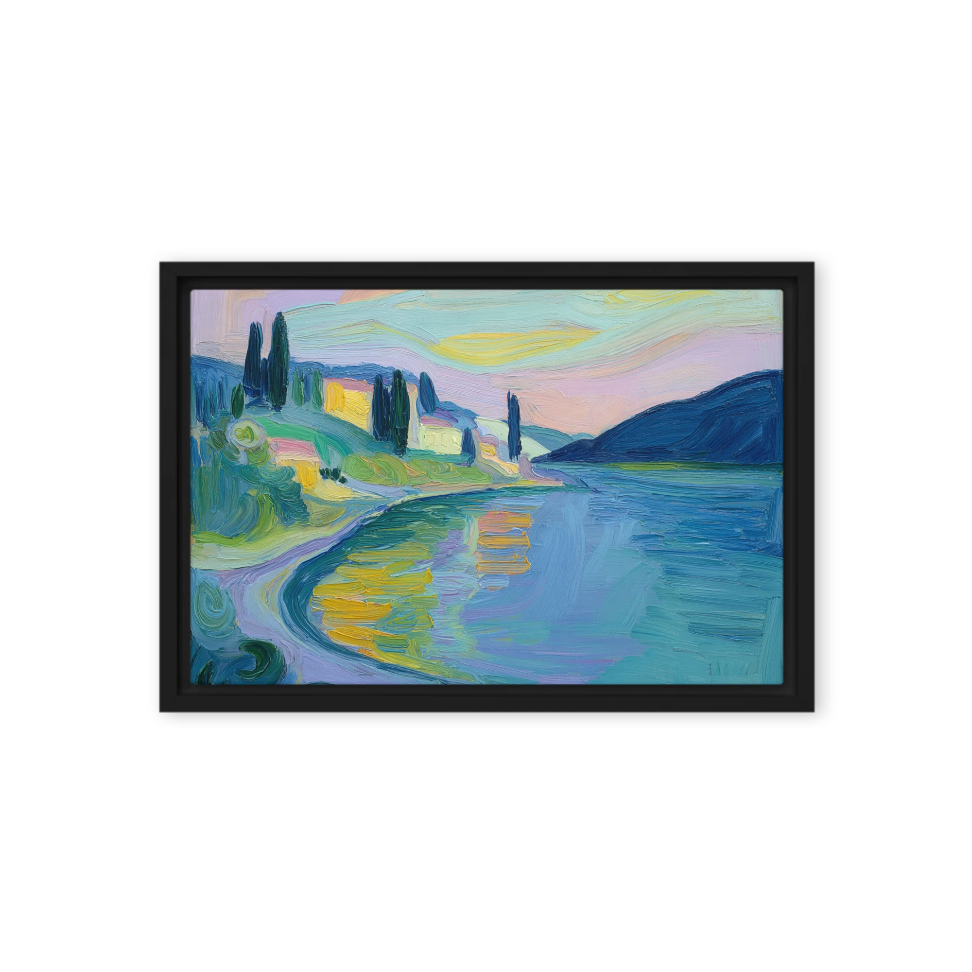 Coastal Cypress Reflection | Art Print