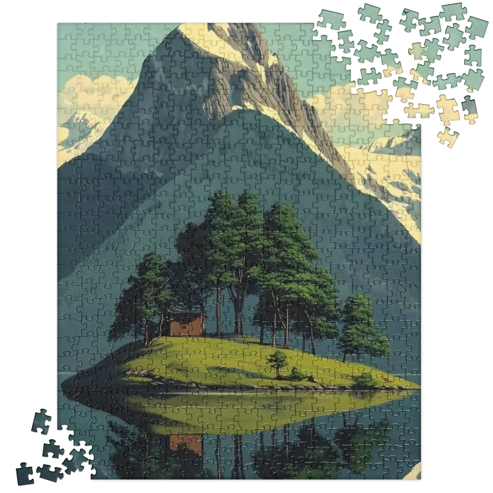 Reflection of Serenity 
 Jigsaw Puzzle