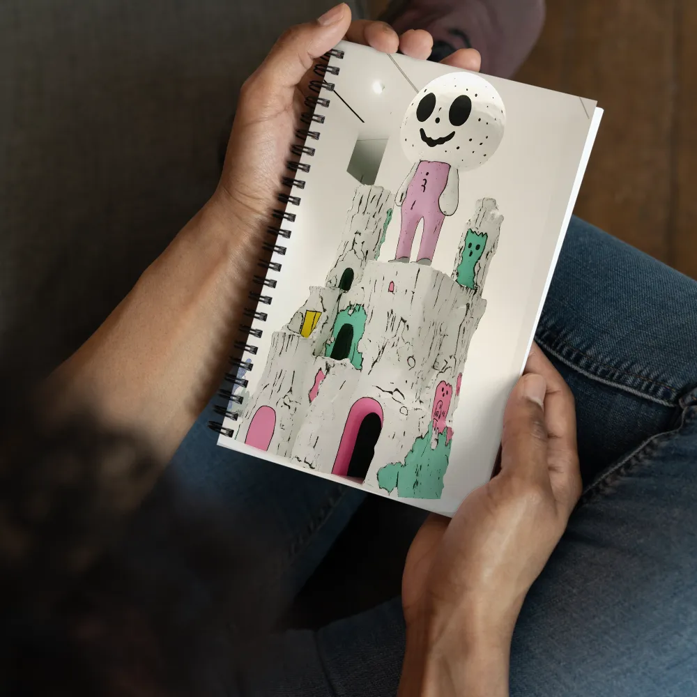 The Whimsical Mushroom Castle 
 Spiral Notebook | 140 pages