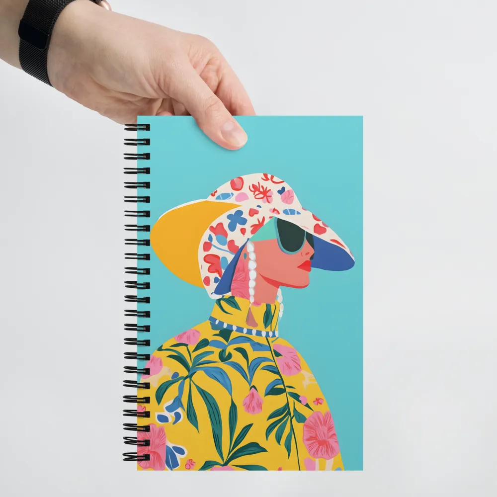 Tropical Confidence: A Fashion Portrait