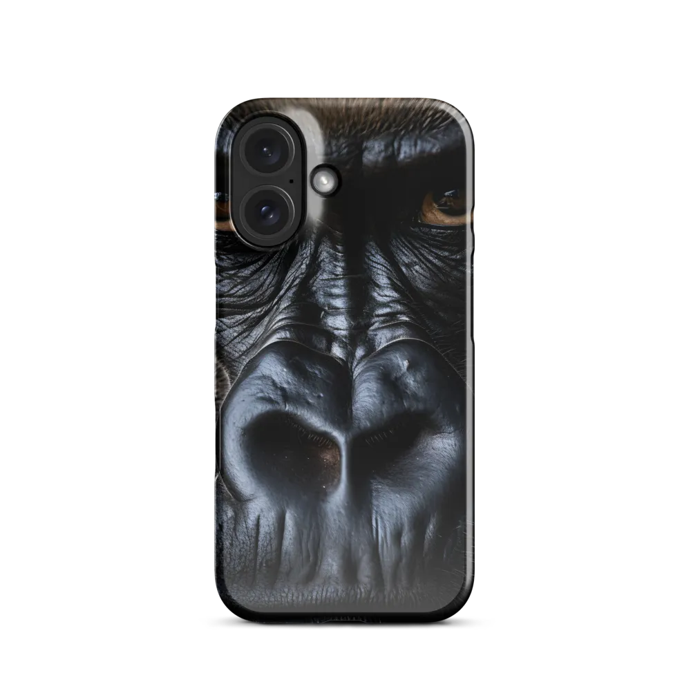 Gaze of the Wild: A Gorilla's Portrait