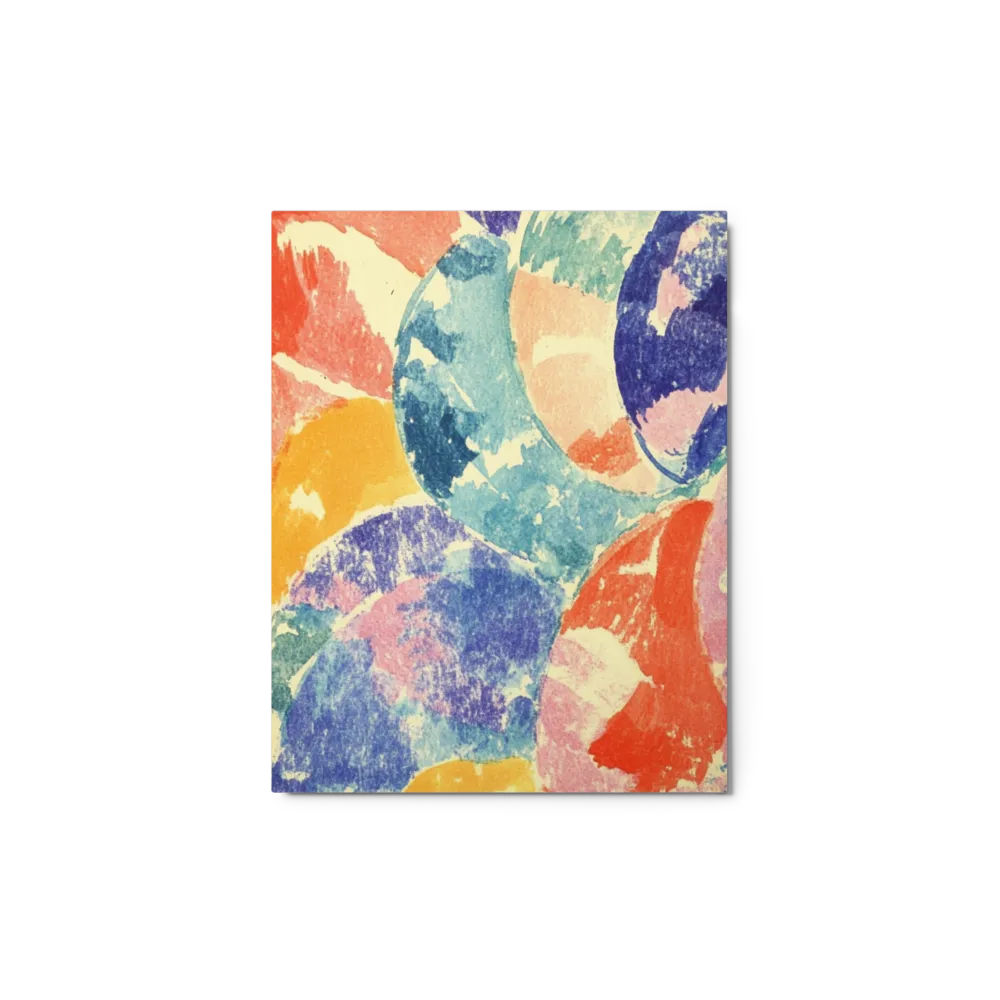 Cosmic Rhythm 
 Canvas with Brown Frame
