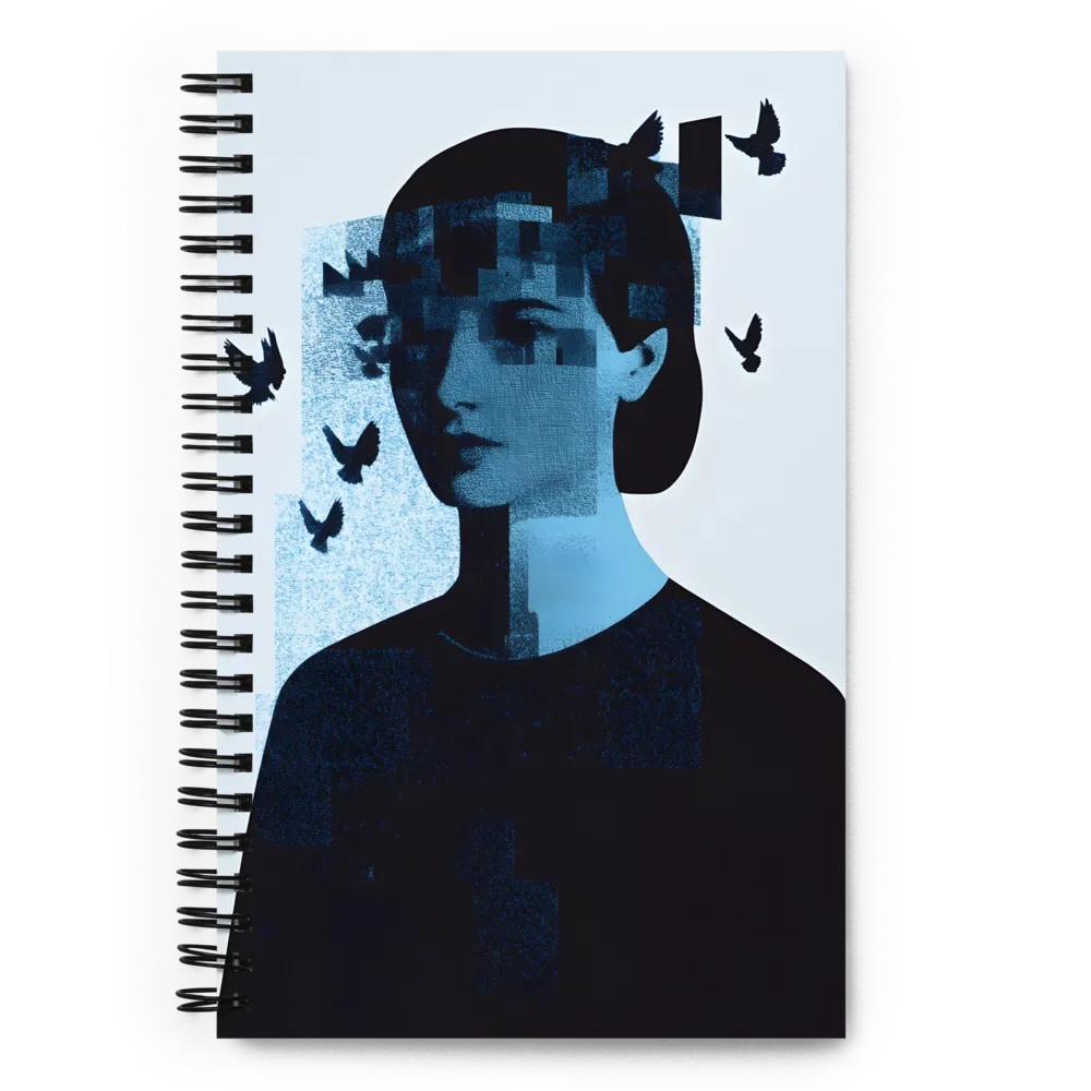Fragmented Mind, Free Spirit 
 Spiral Notebook | 140 pages
