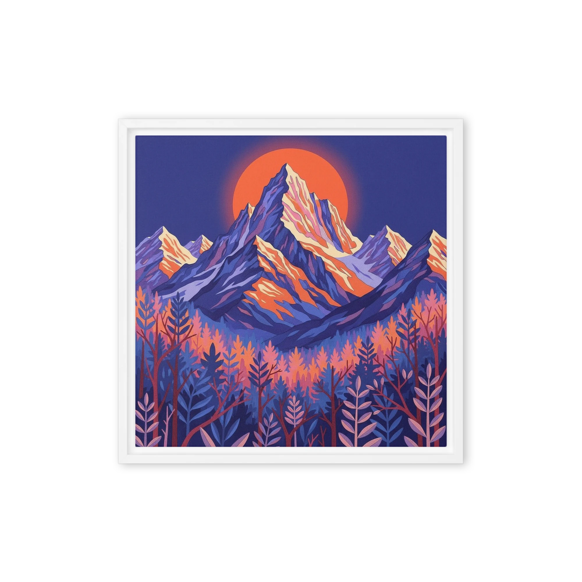 Twilight Mountain Forest
