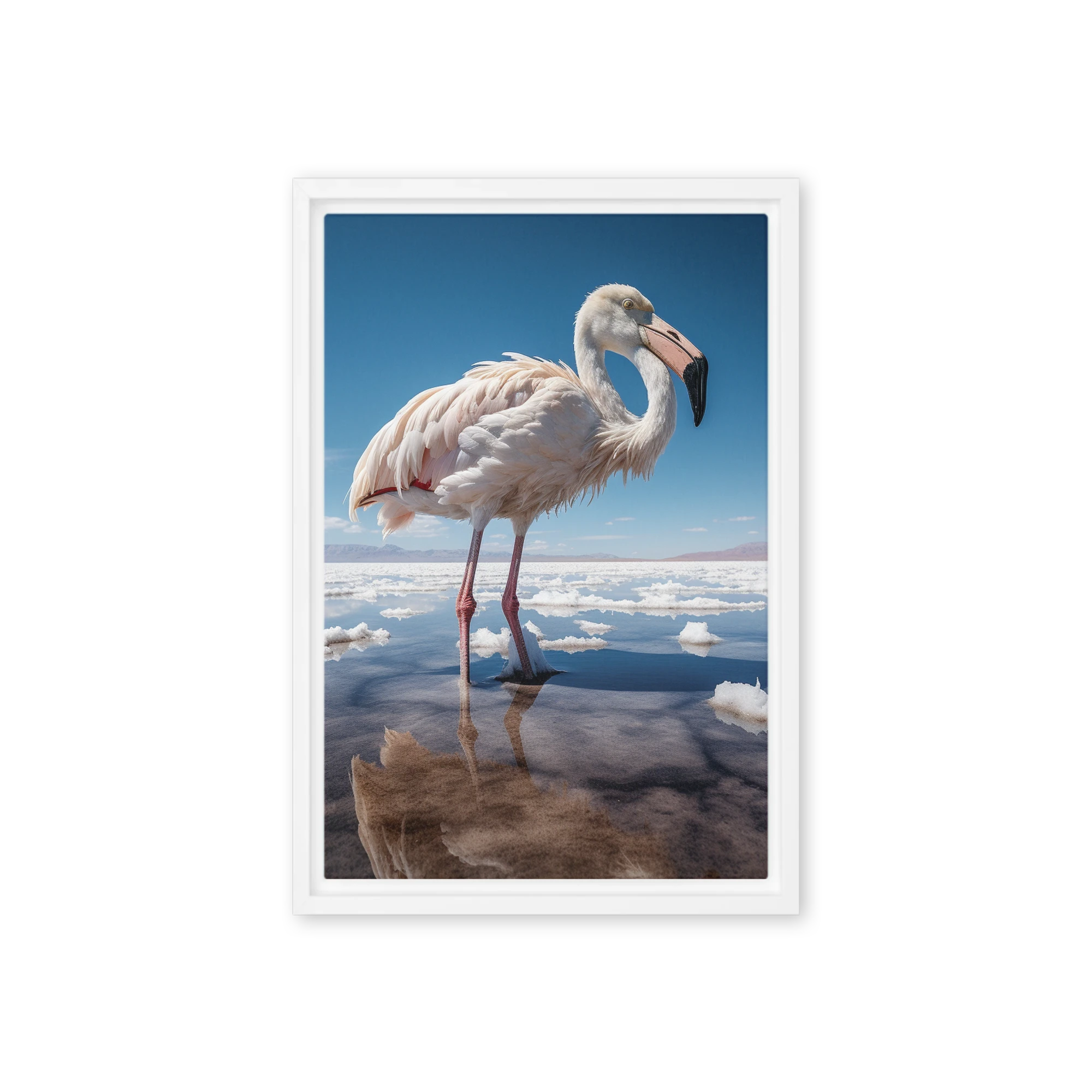 The Pale Flamingo | Art Print