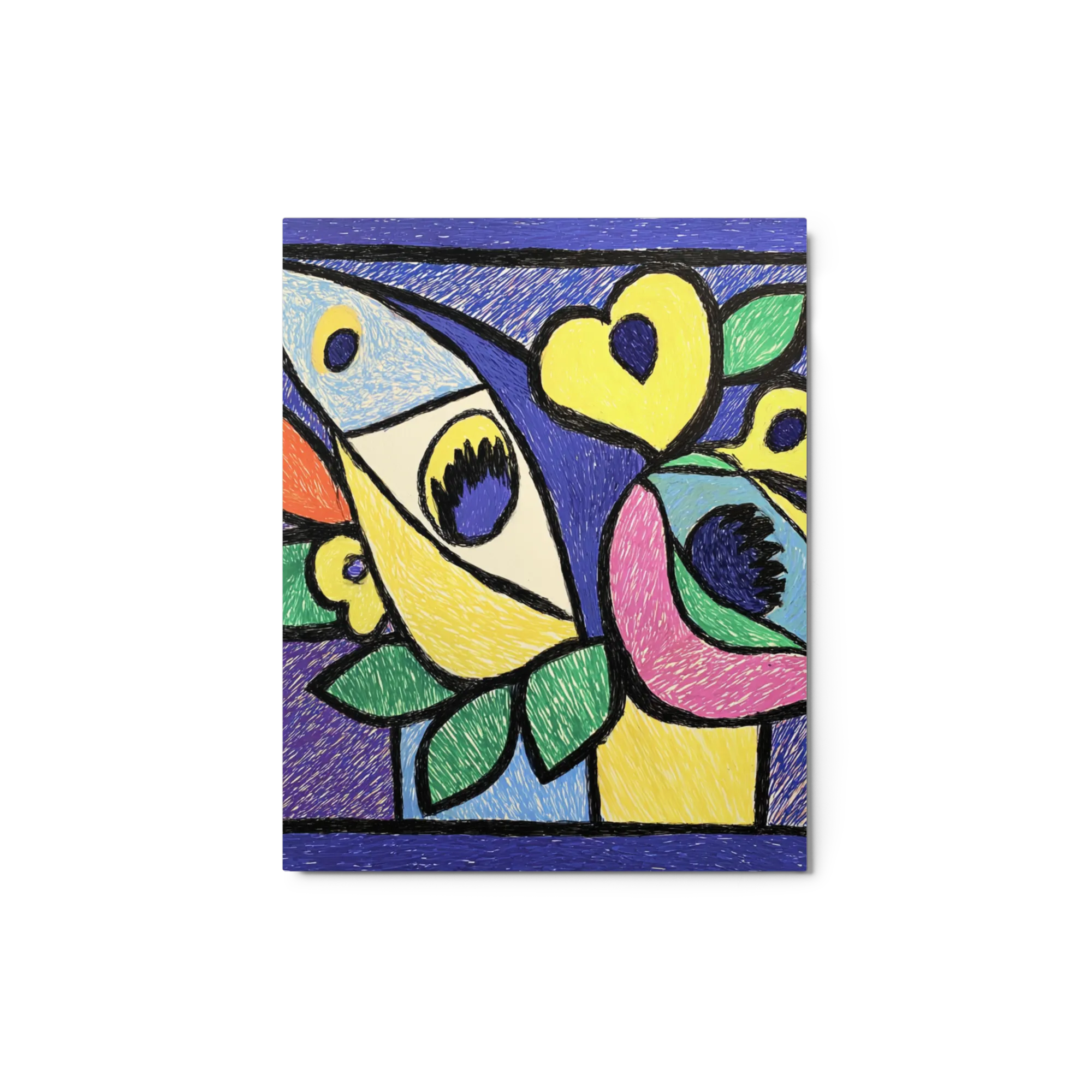 Stylized Floral Still Life