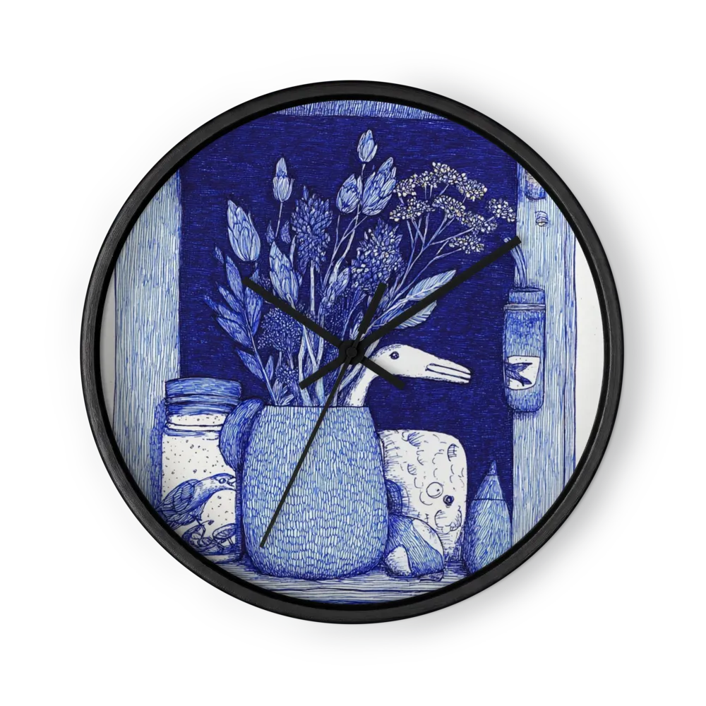 The Goose and the Vase | Wall Clock