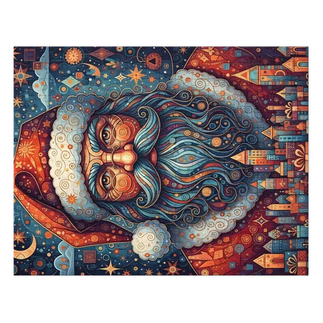 Starlit Santa | Jigsaw Puzzles