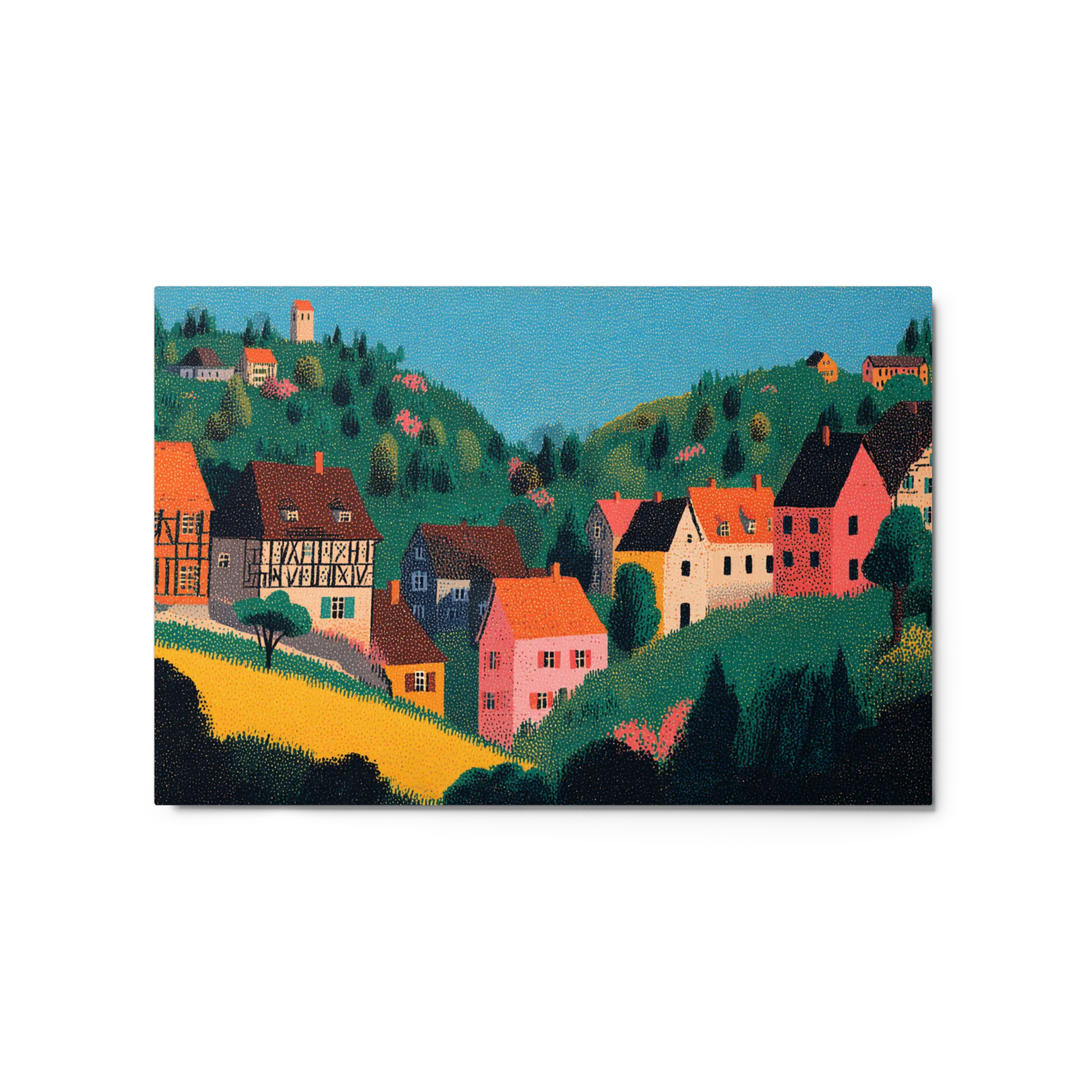 Hills of Pointillism