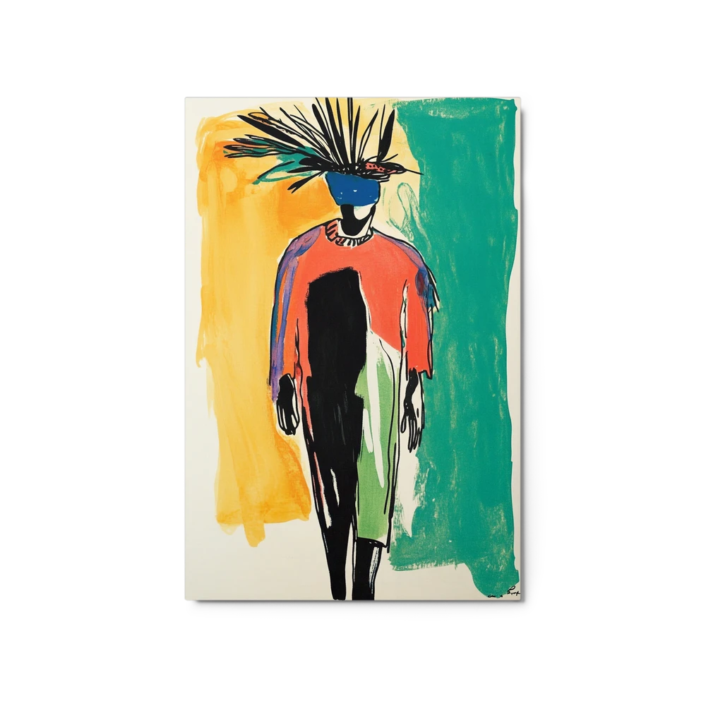 Expressive Fashion Silhouette | Art Print