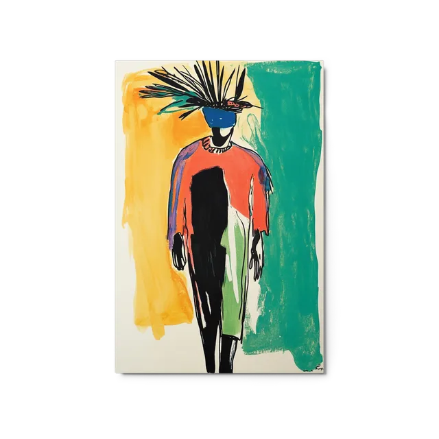 Expressive Fashion Silhouette | Art Print