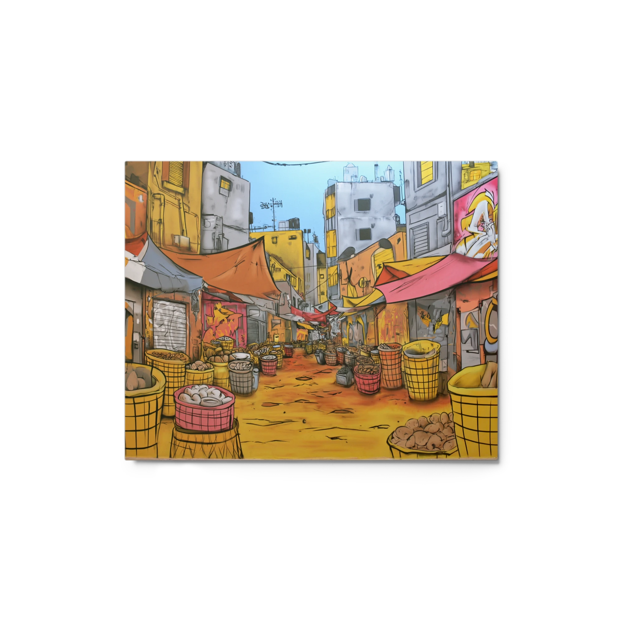Vibrant Street Market