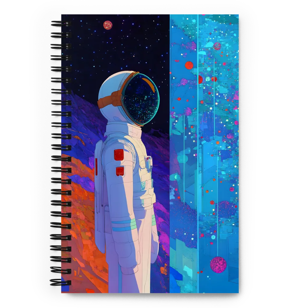 Cosmic Split 
 Spiral Notebook | 140 pages