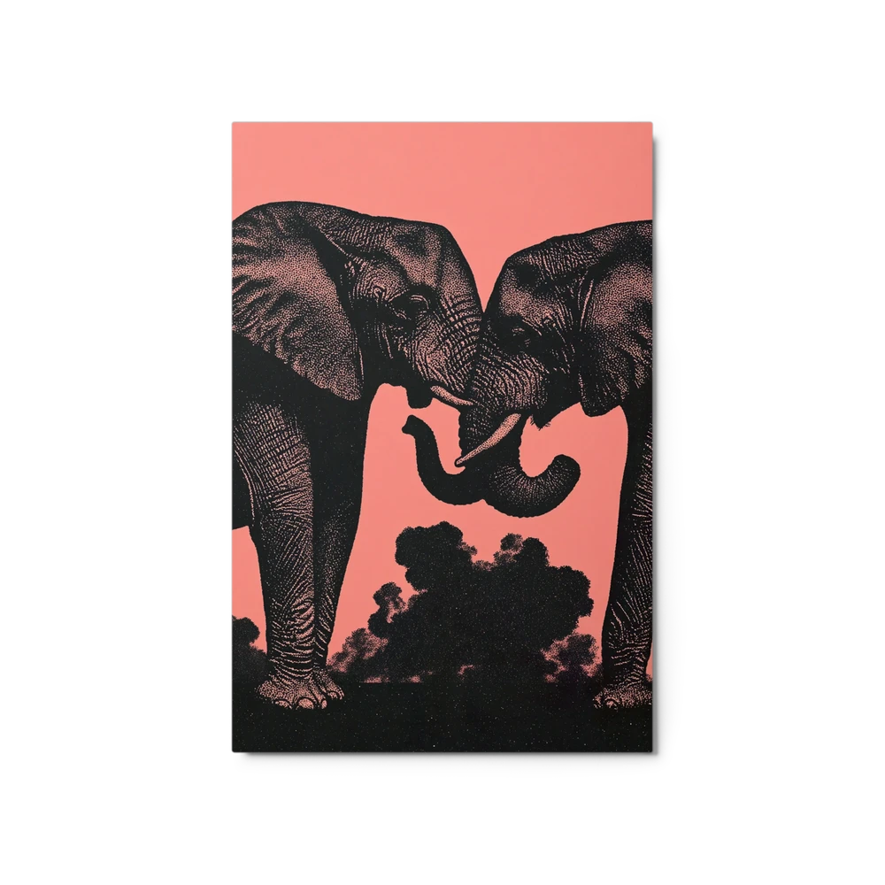 Elephant Encounter | Art Print