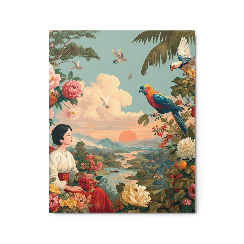 Sunset Garden Reverie