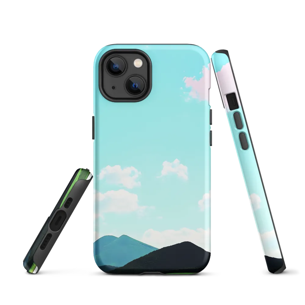 Serene Landscape with Mountains | Phone Case