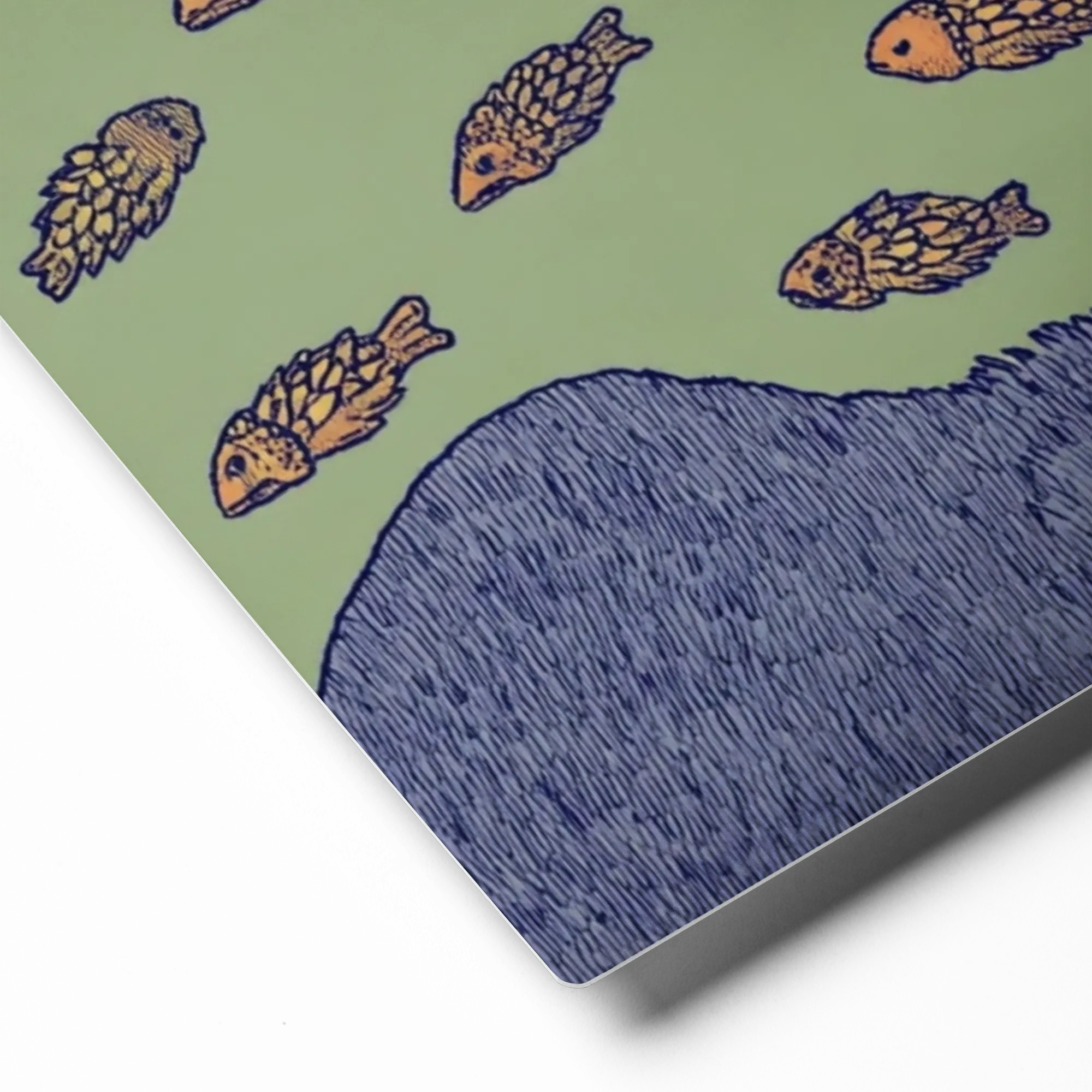 Forest Encounters with Fish | Art Print