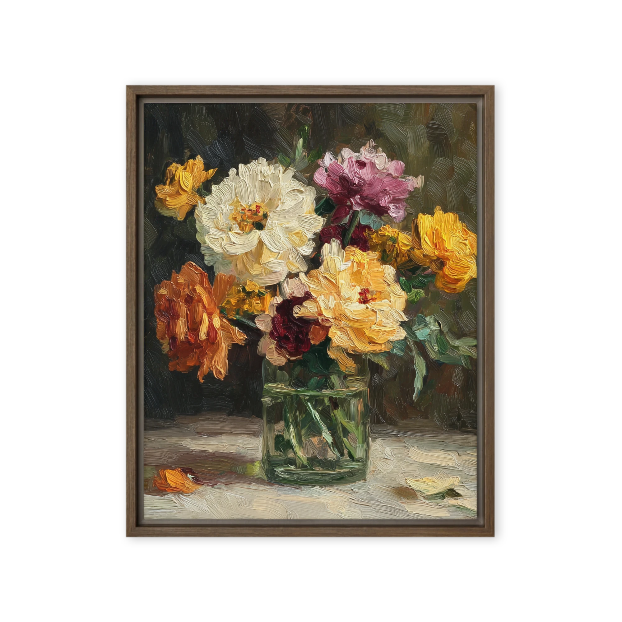 Impasto Floral Arrangement