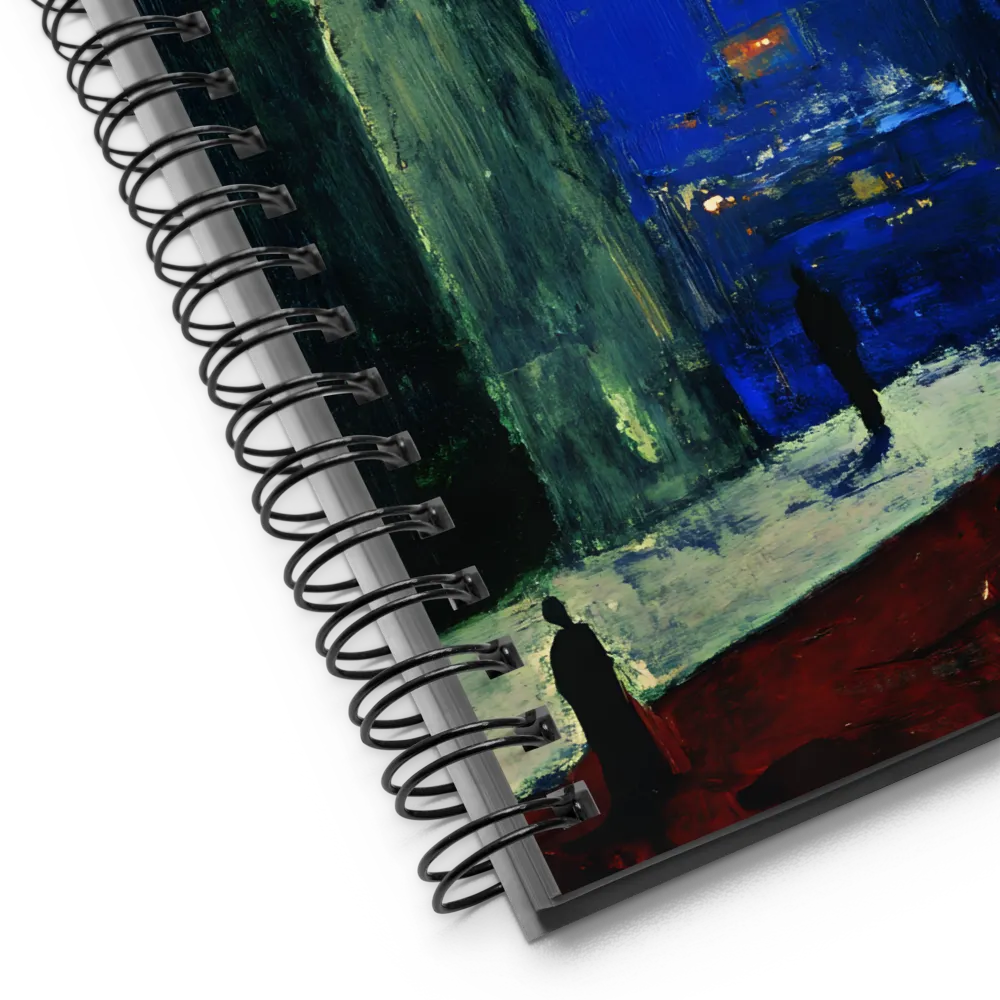 Urban Night Solitude 
 Spiral Notebook | 140 pages
