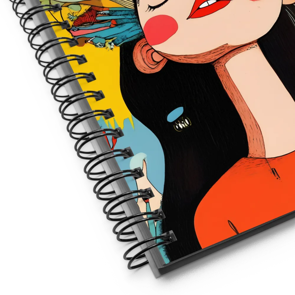 Floral Mind Bloom 
 Spiral Notebook | 140 pages