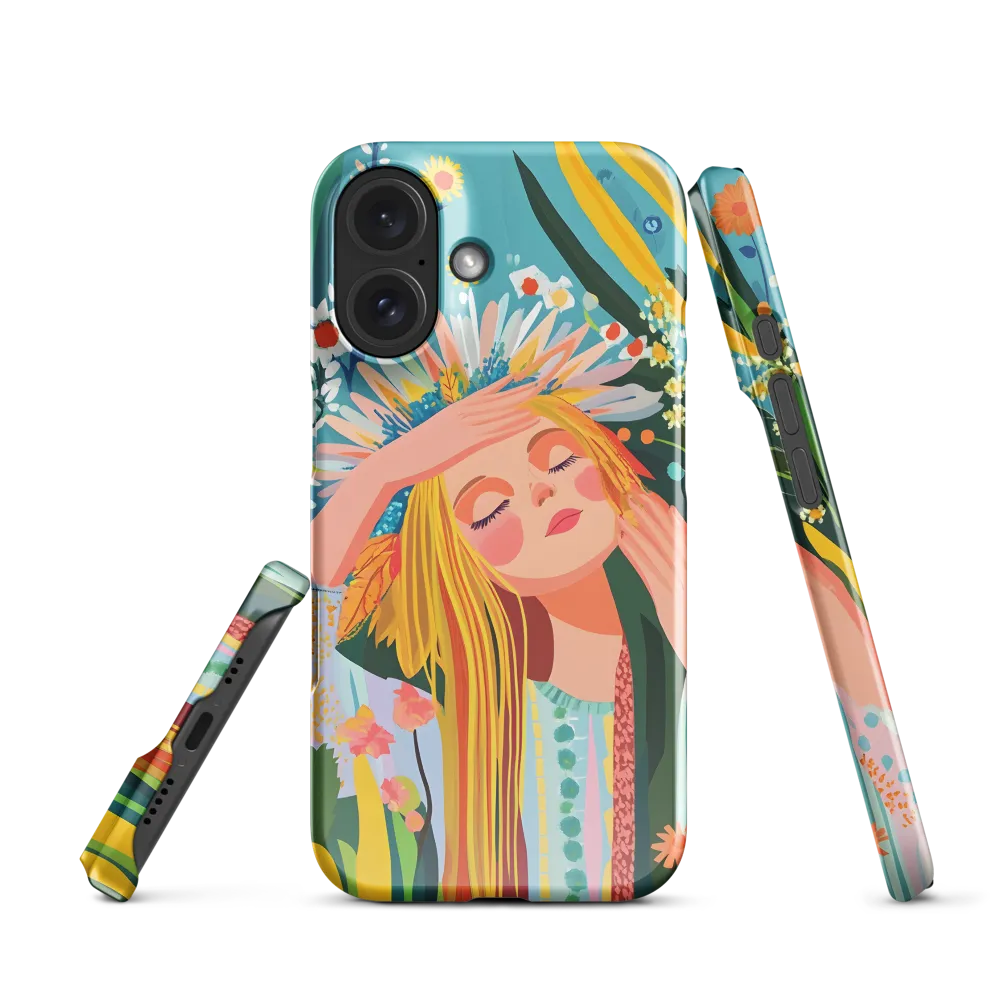 Floral Dreamscape Woman 
 iPhone 17 Pro Max | MagSafe® Tough Case