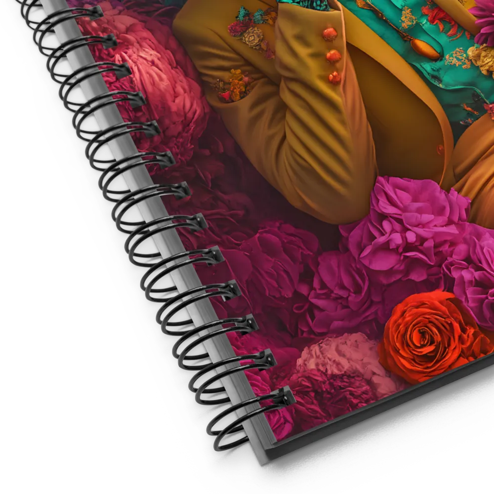 Floral Sugar Skull Dream 
 Spiral Notebook | 140 pages