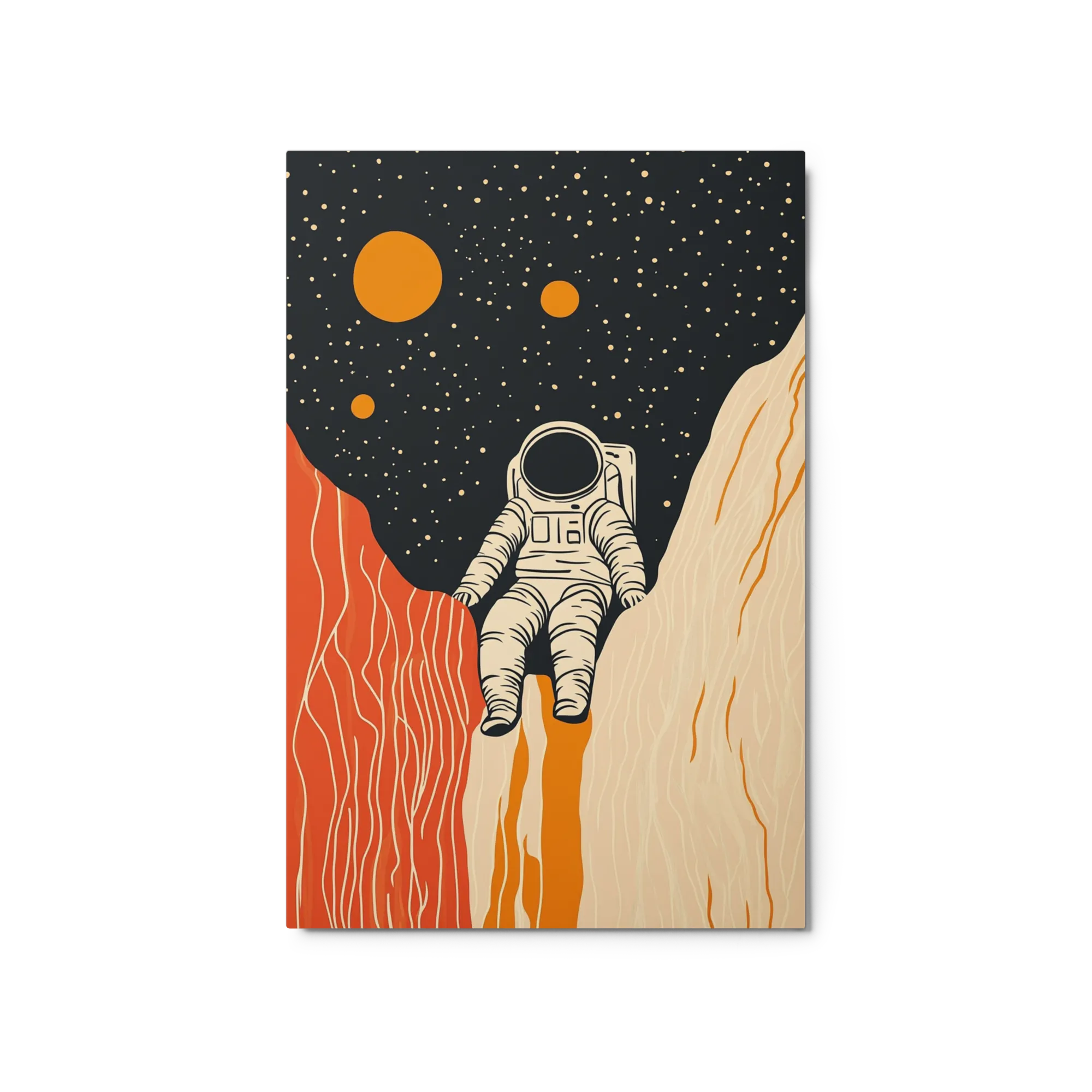 Astronauta em um Planeta Distante